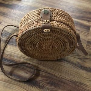 Rattan Crossbody